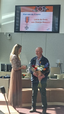 uitreiking verkleind